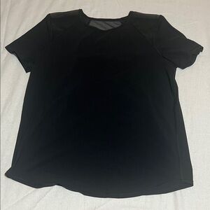 lululemon athletica Black Short Sleeve Tee